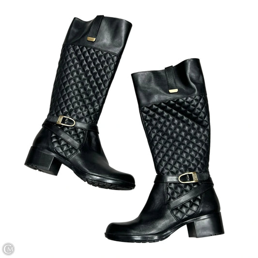 Boots Knee Heels By Bandolino In Black, Size: 8