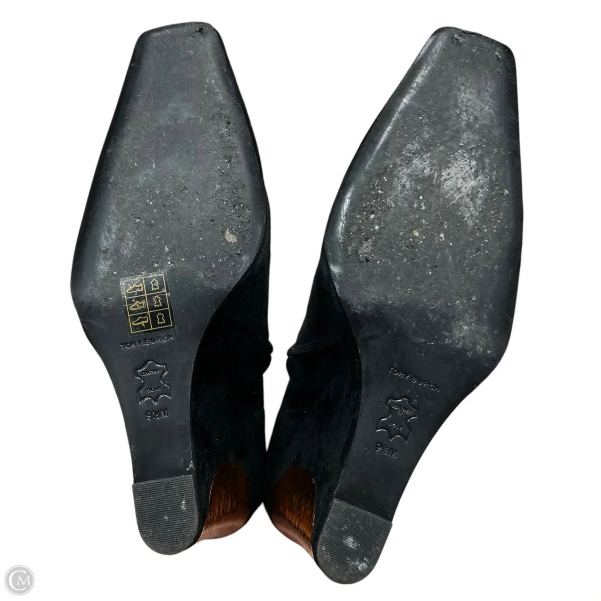 Boots Designer By Tory Burch In Black, Size: 9.5