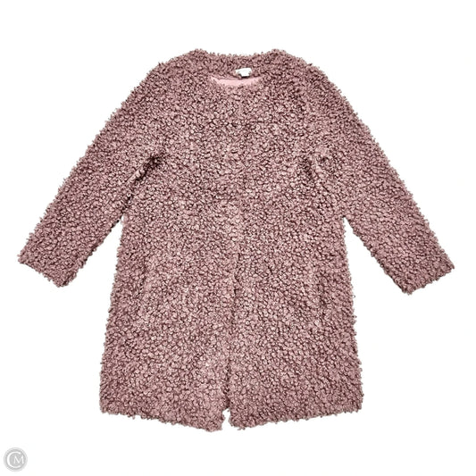Coat Faux Fur & Sherpa By Sundance In Mauve, Size: S