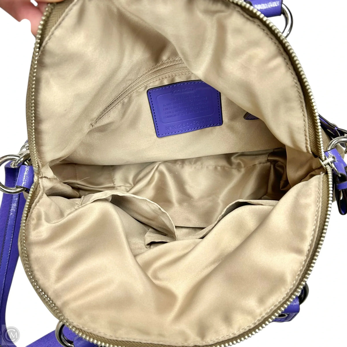 Handbag Designer By Coach, Size: Medium
