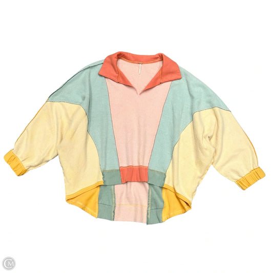 Sweatshirt Collar By Free People In Multi-colored, Size: L