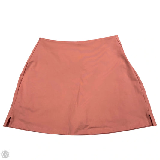 Athletic Skort By Girlfriend Collective In Coral, Size: L