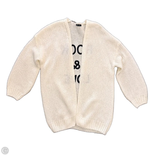 Sweater Cardigan By Prettygarden In Cream, Size: L