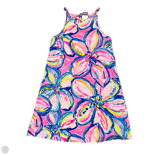 Dress Designer By Lilly Pulitzer In Flowered, Size: Xxs