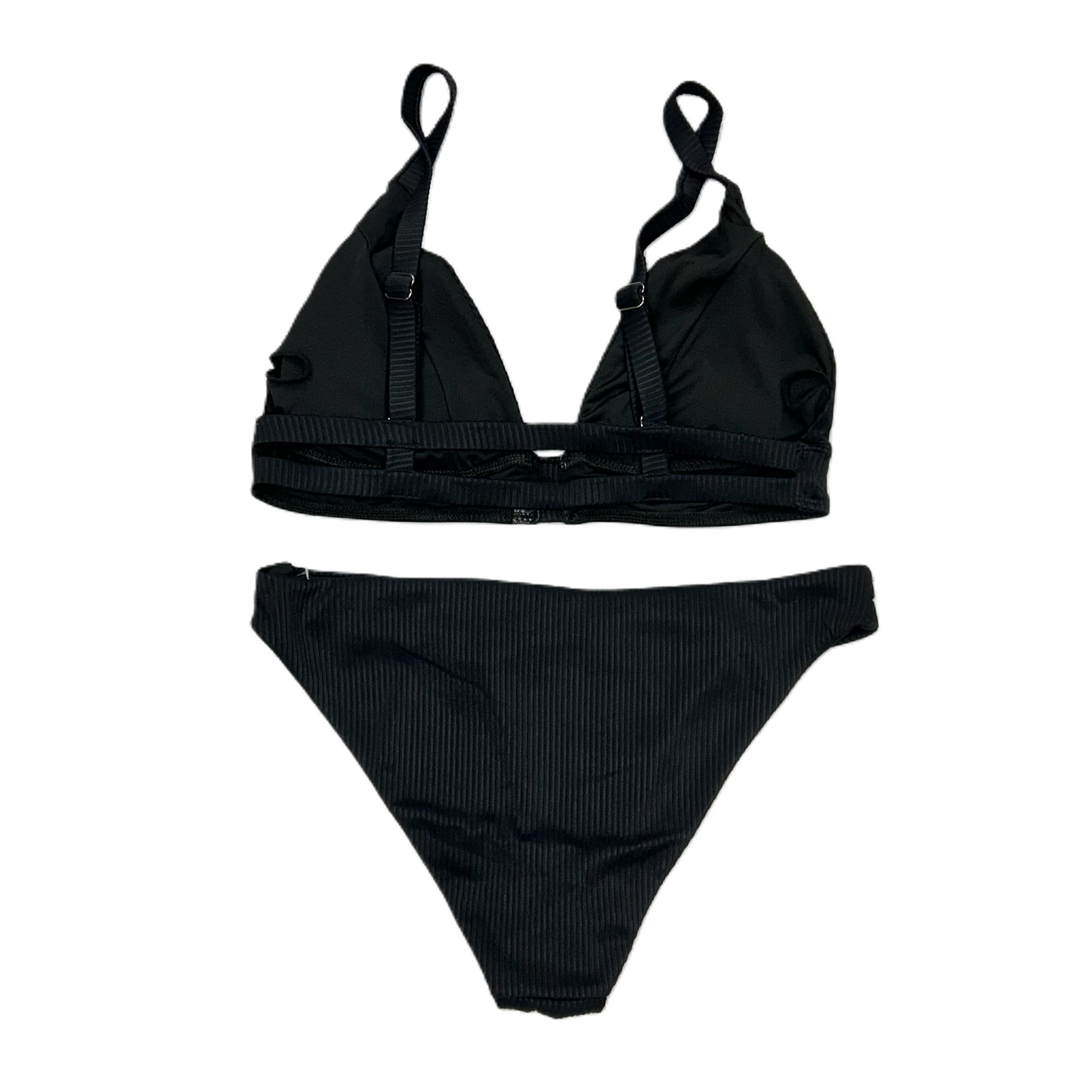 Black Swimsuit 2pc By Toni Bikini, Size: L