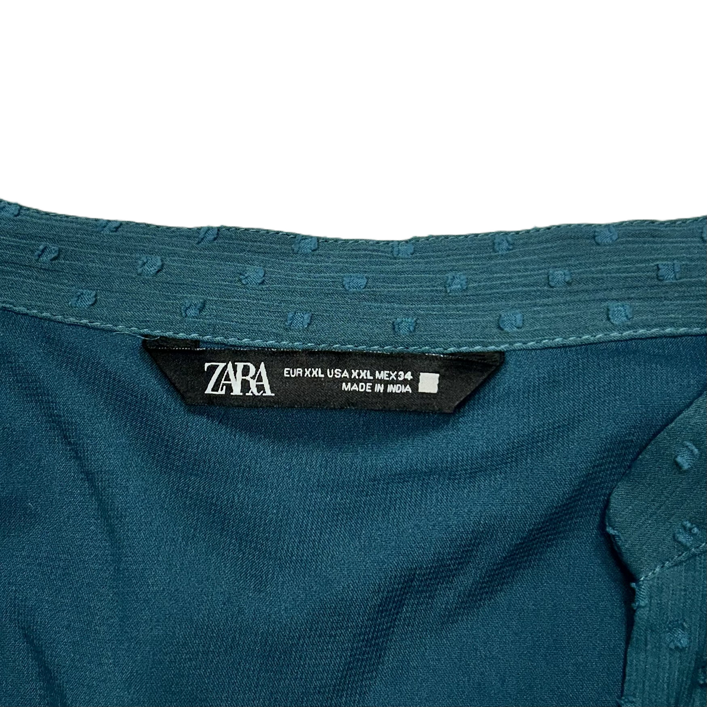 Dress Party Short By Zara In Blue, Size: Xxl