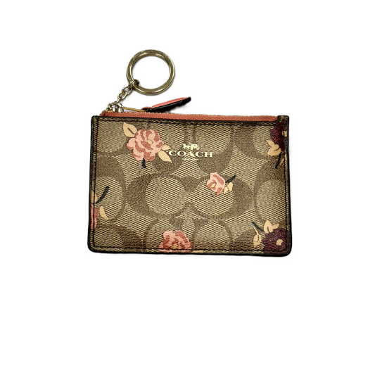 Id/card Holder Designer By Coach, Size: Small