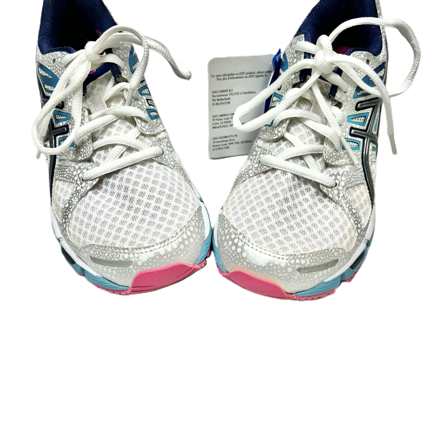 Shoes Athletic By Asics In Blue & White, Size: 6.5