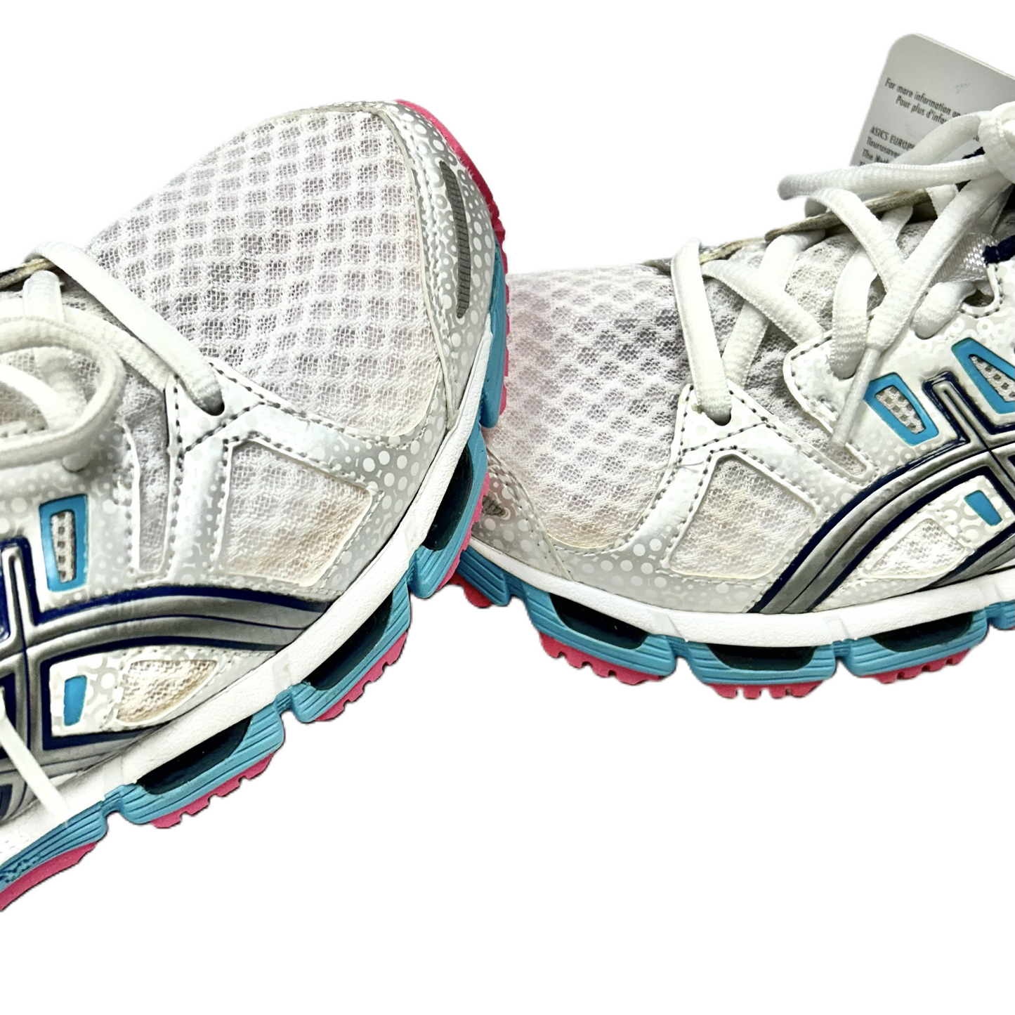 Shoes Athletic By Asics In Blue & White, Size: 6.5