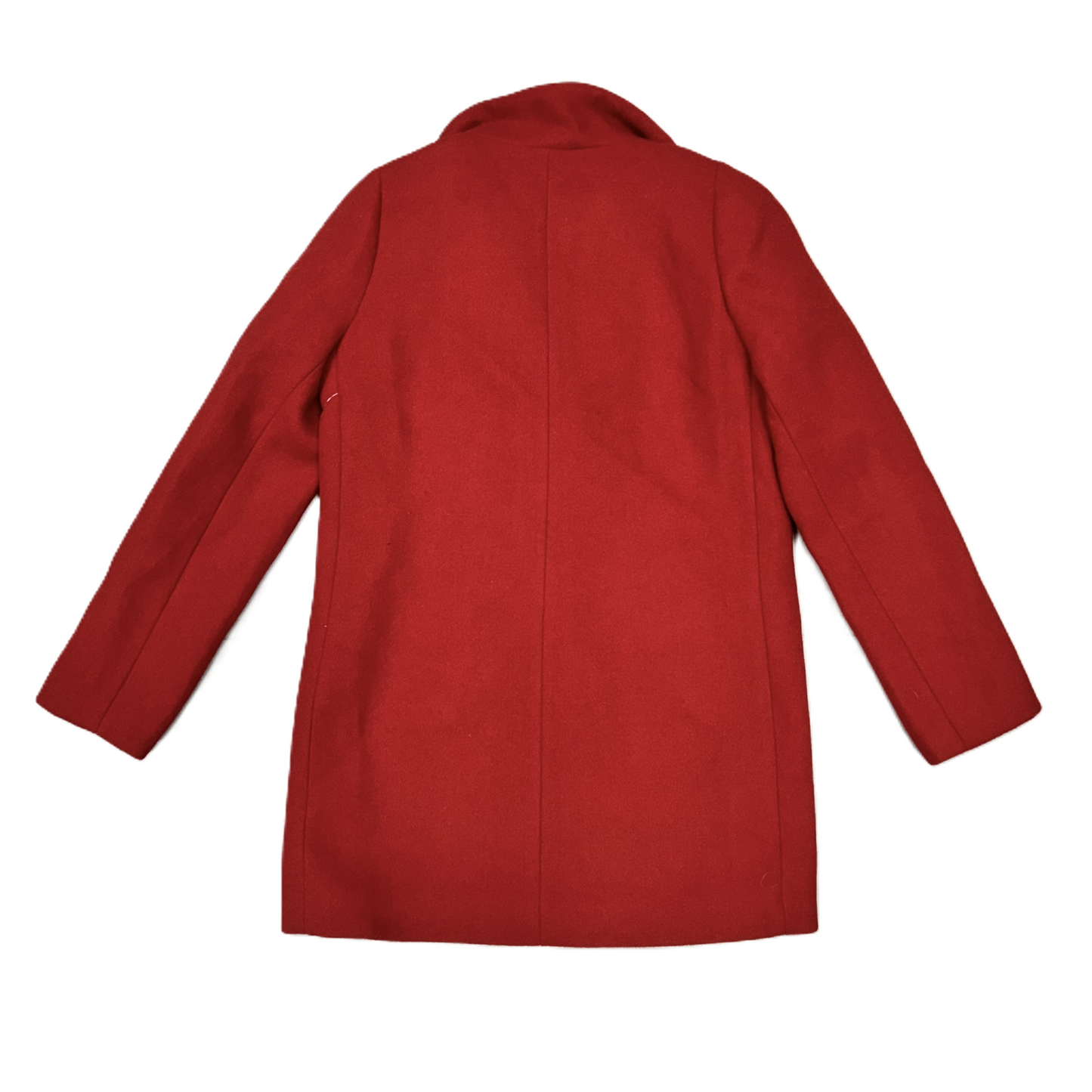 Coat Peacoat By J. Crew In Red, Size: Xs