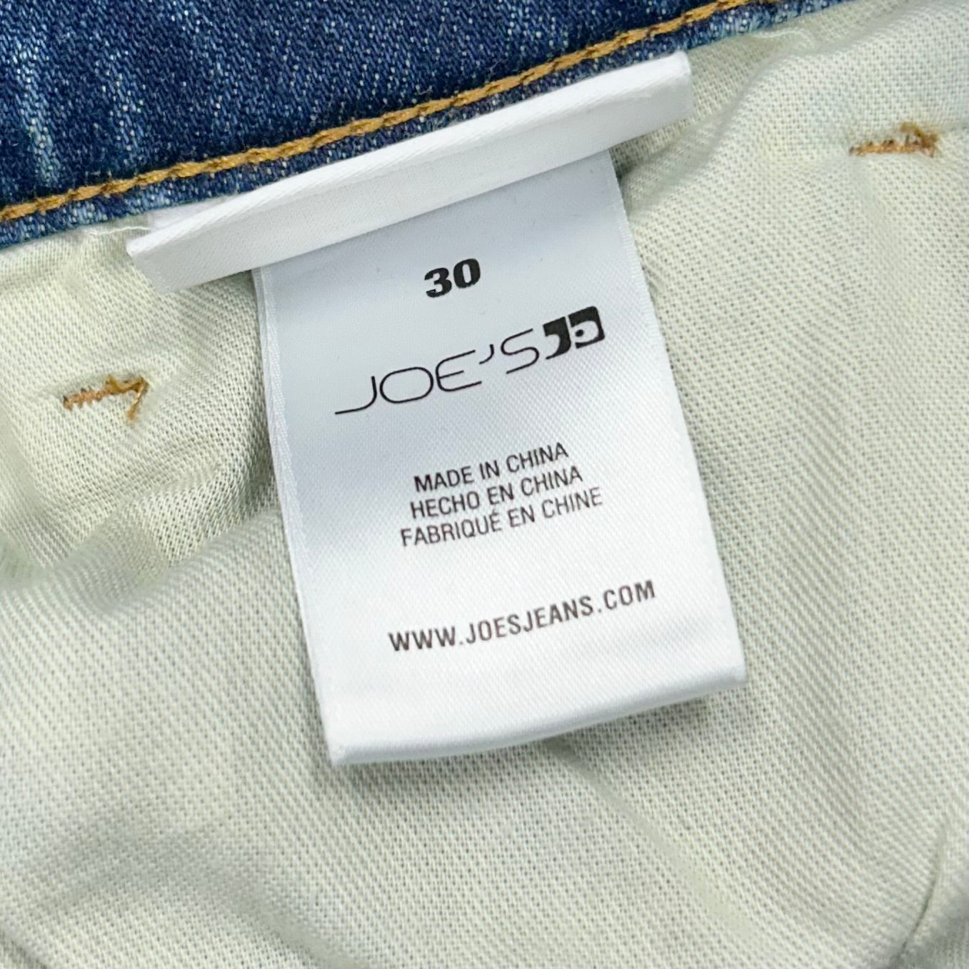 Jeans Straight By Joes Jeans In Blue Denim, Size: 10