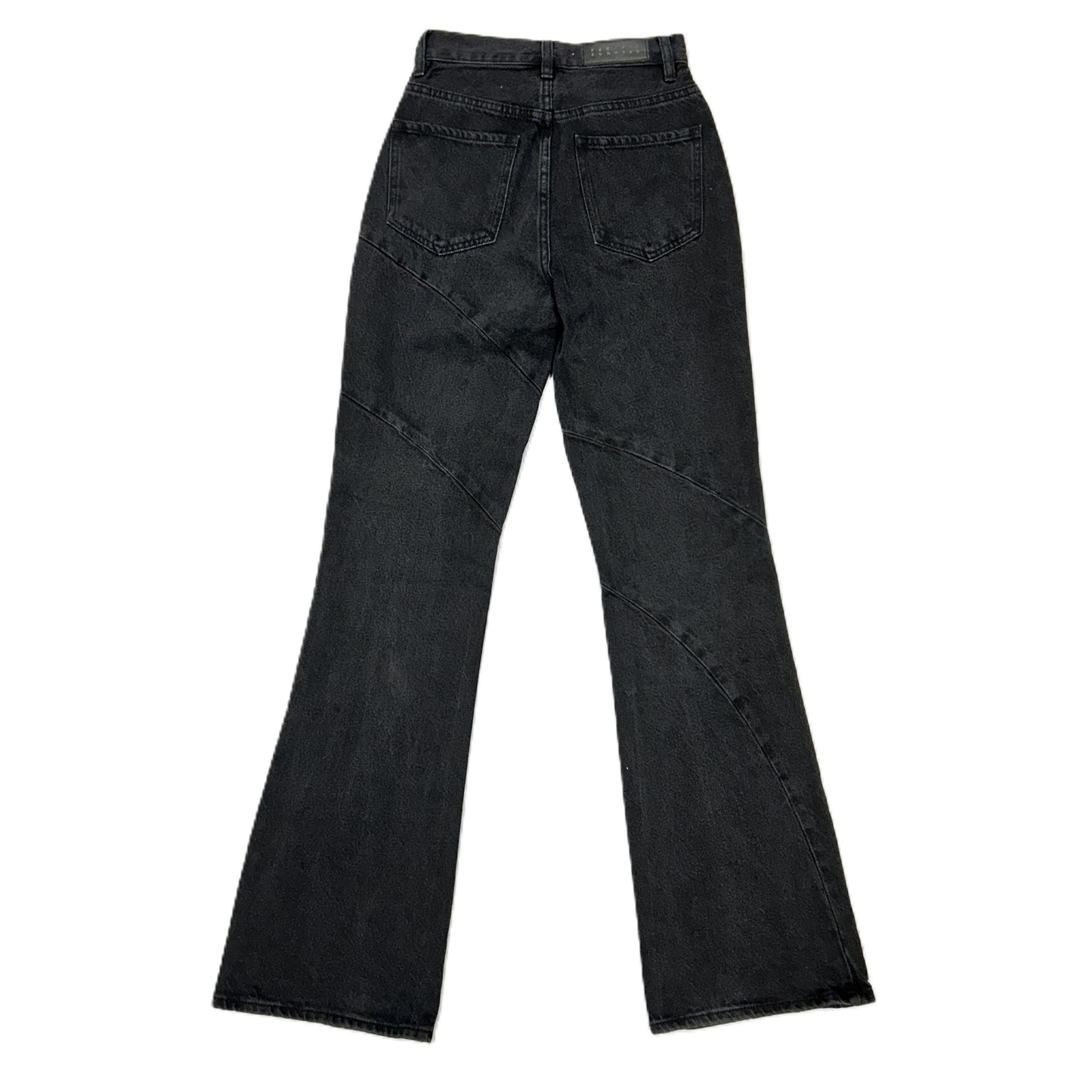 Jeans Flared By Pacsun In Black Denim, Size: 00