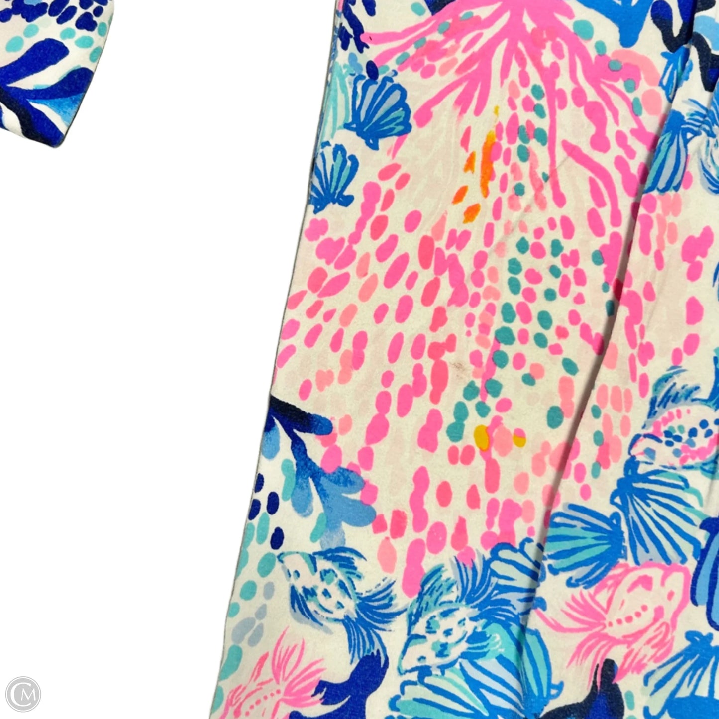 Dress Designer By Lilly Pulitzer In Blue & Pink, Size: Xs