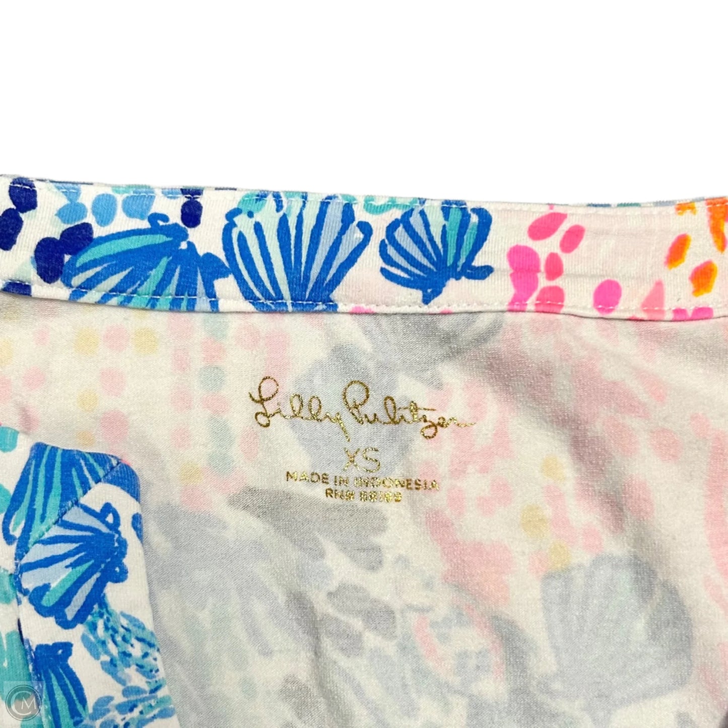 Dress Designer By Lilly Pulitzer In Blue & Pink, Size: Xs