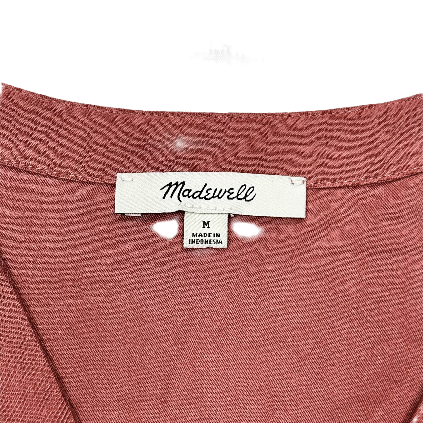 Top Long Sleeve By Madewell In Mauve, Size: M