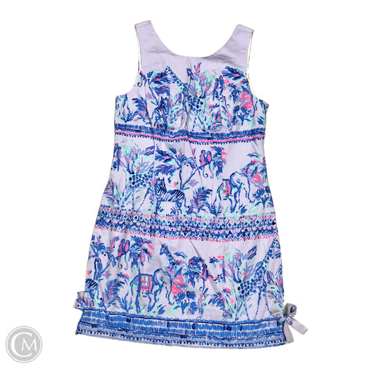 Dress Designer By Lilly Pulitzer In Blue & Purple, Size: S