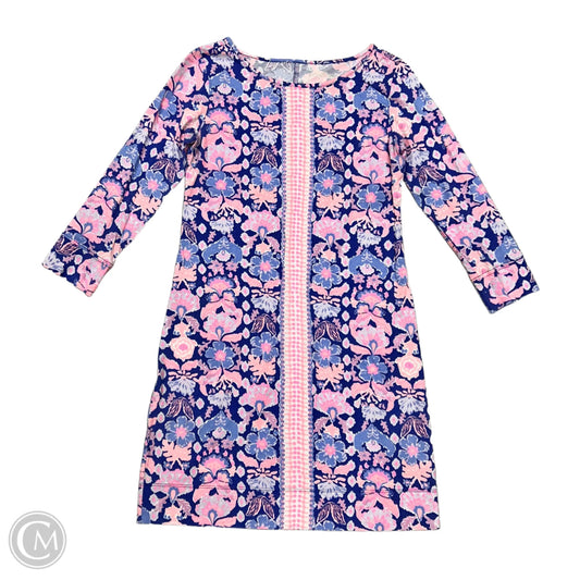 Dress Designer By Lilly Pulitzer In Blue & Pink, Size: Xs