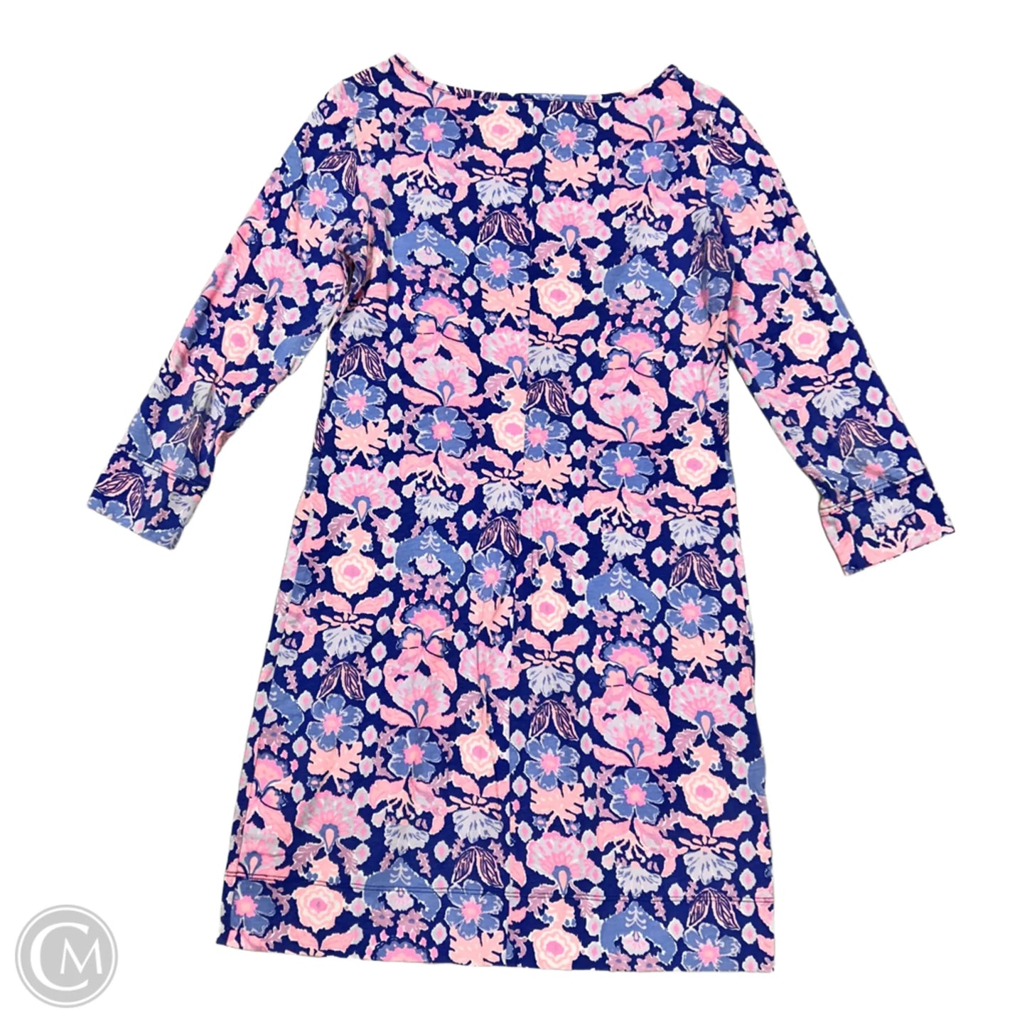 Dress Designer By Lilly Pulitzer In Blue & Pink, Size: Xs