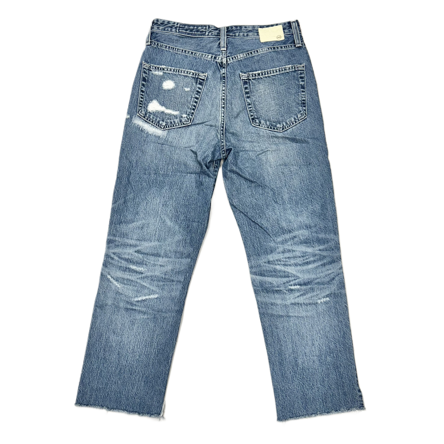 Jeans Cropped By Adriano Goldschmied In Blue Denim, Size: 2