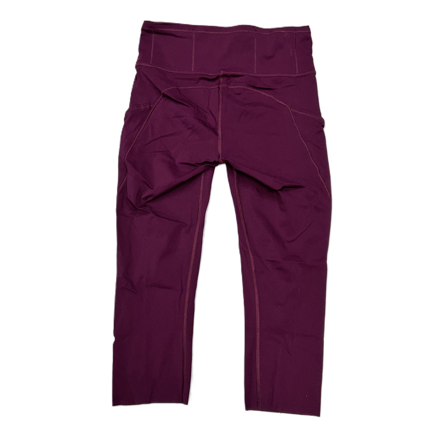 Athletic Leggings Capris By Lululemon In Purple, Size: S