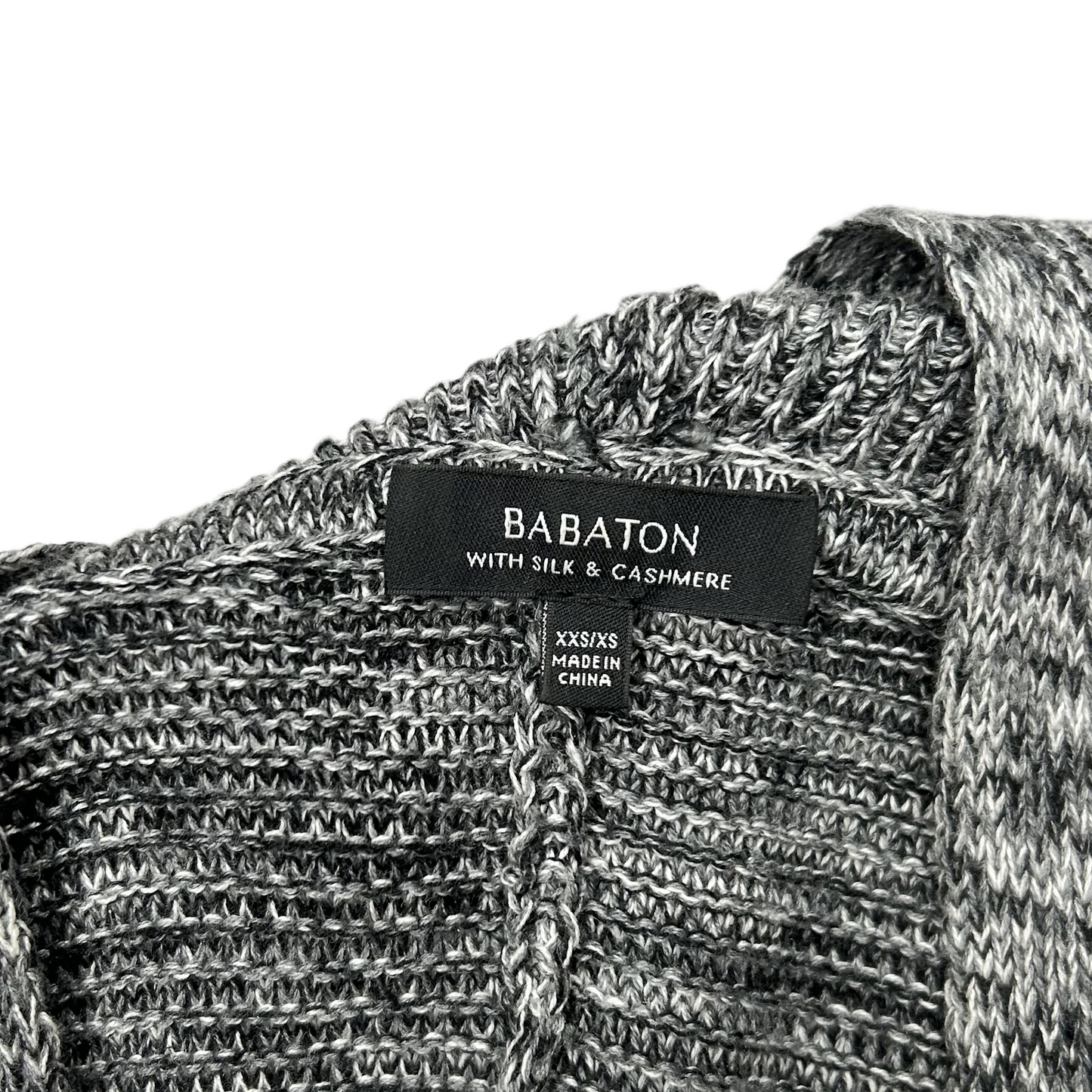 Sweater Cardigan By Babaton In Grey, Size: Xxs/Xs