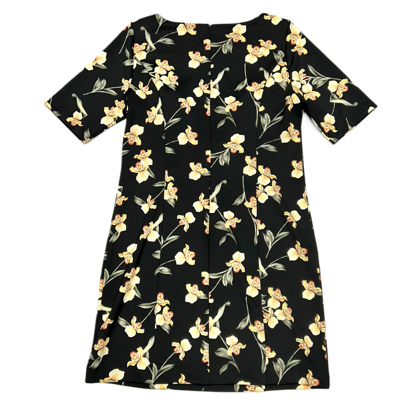 Dress Work By White House Black Market In Black & Yellow, Size: Xl