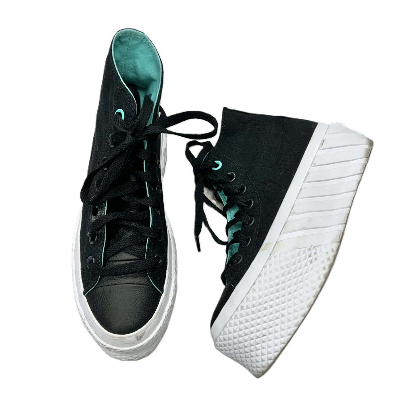 Shoes Sneakers Platform By Converse In Black, Size: 5.5