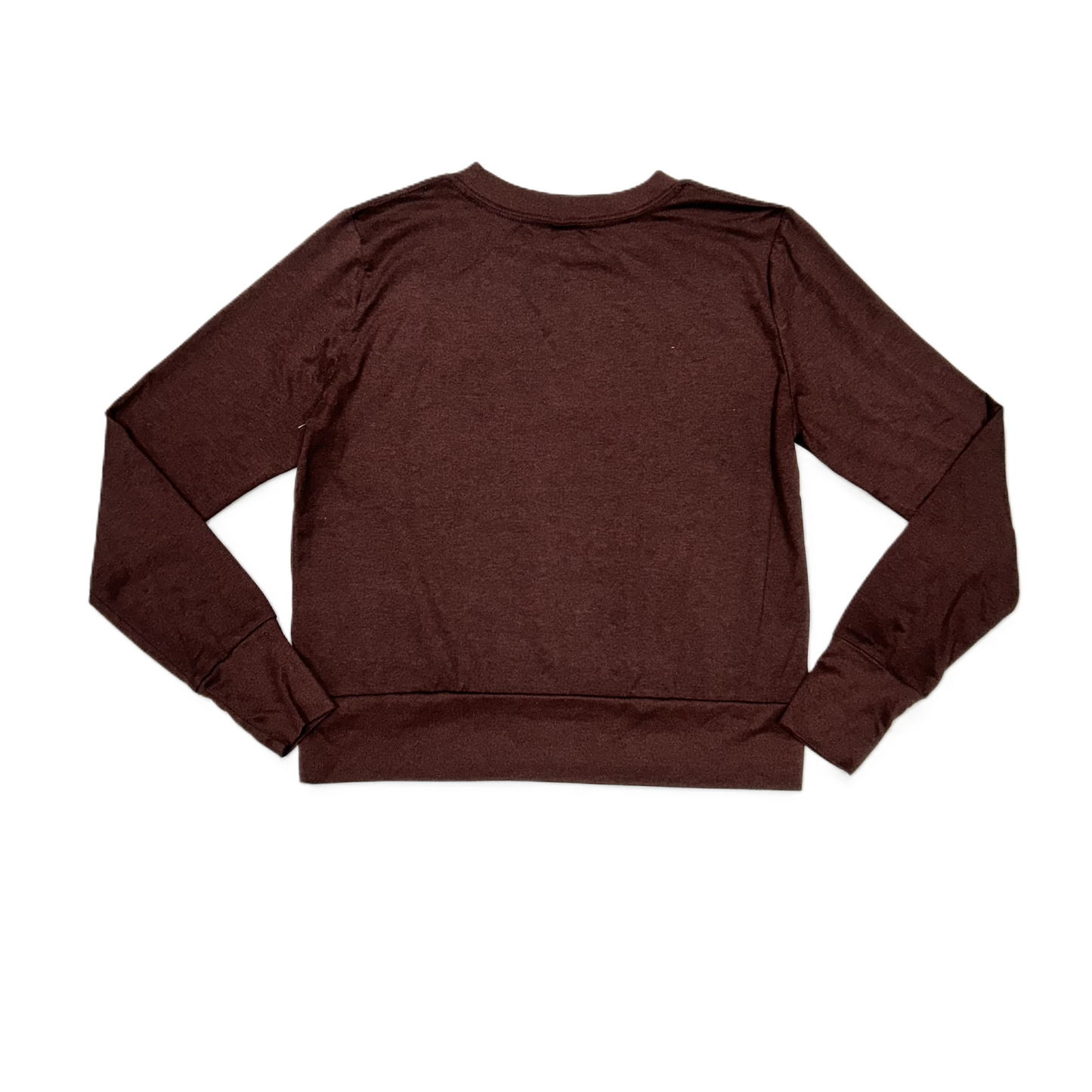 Top Long Sleeve By Vuori In Maroon, Size: Xs