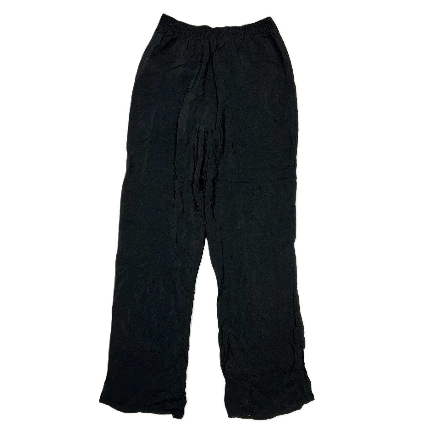 Pants Wide Leg By Good American In Black, Size: L