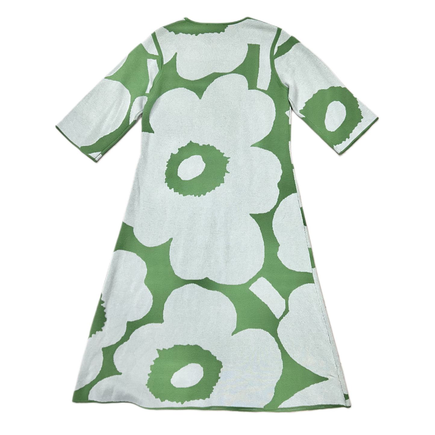 Dress Sweater By Marimekko In Blue & Green, Size: S