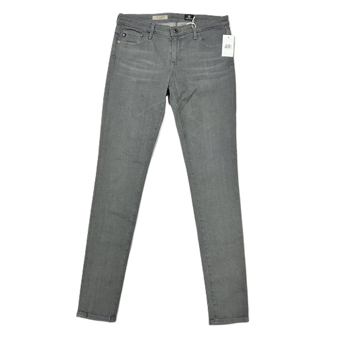 Jeans Skinny By Adriano Goldschmied In Grey Denim, Size: 6