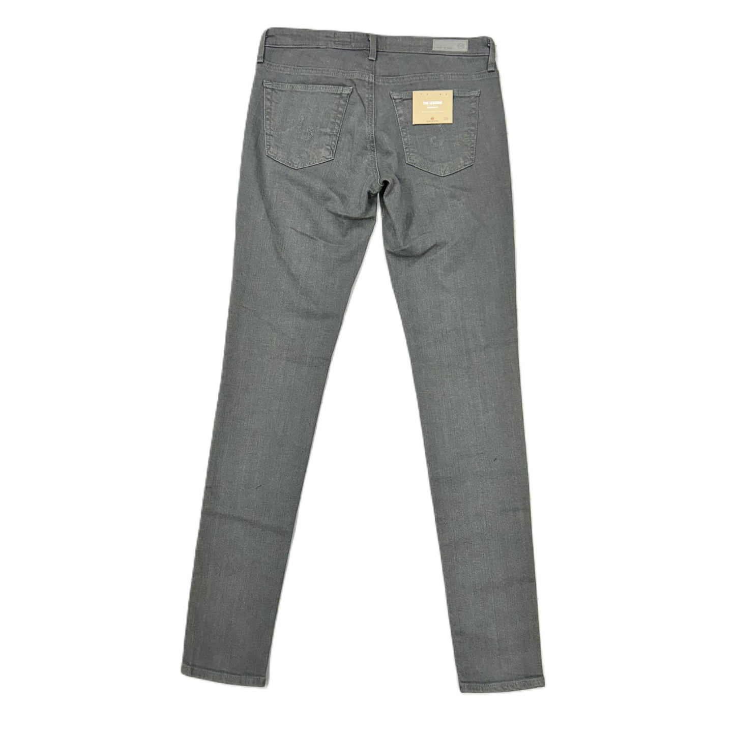 Jeans Skinny By Adriano Goldschmied In Grey Denim, Size: 6