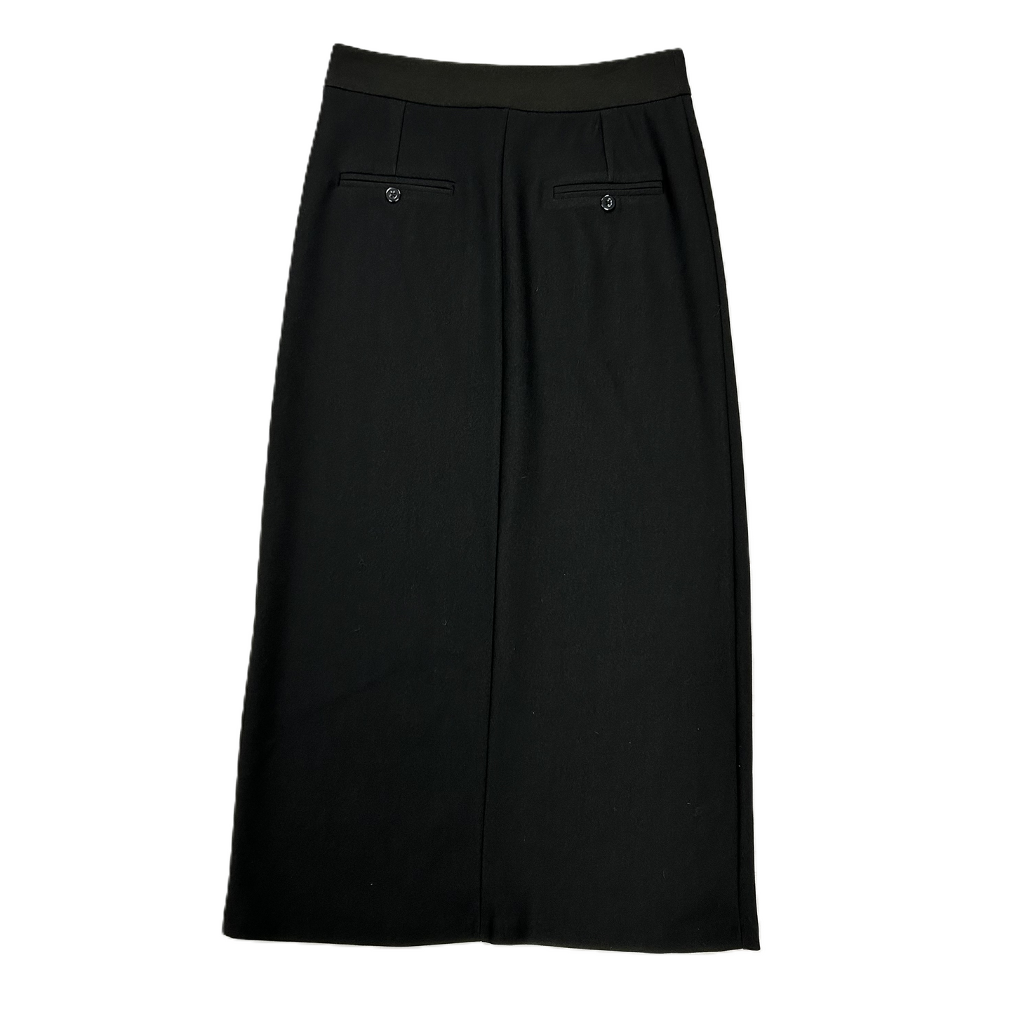 Skirt Midi By Zara In Black, Size: M