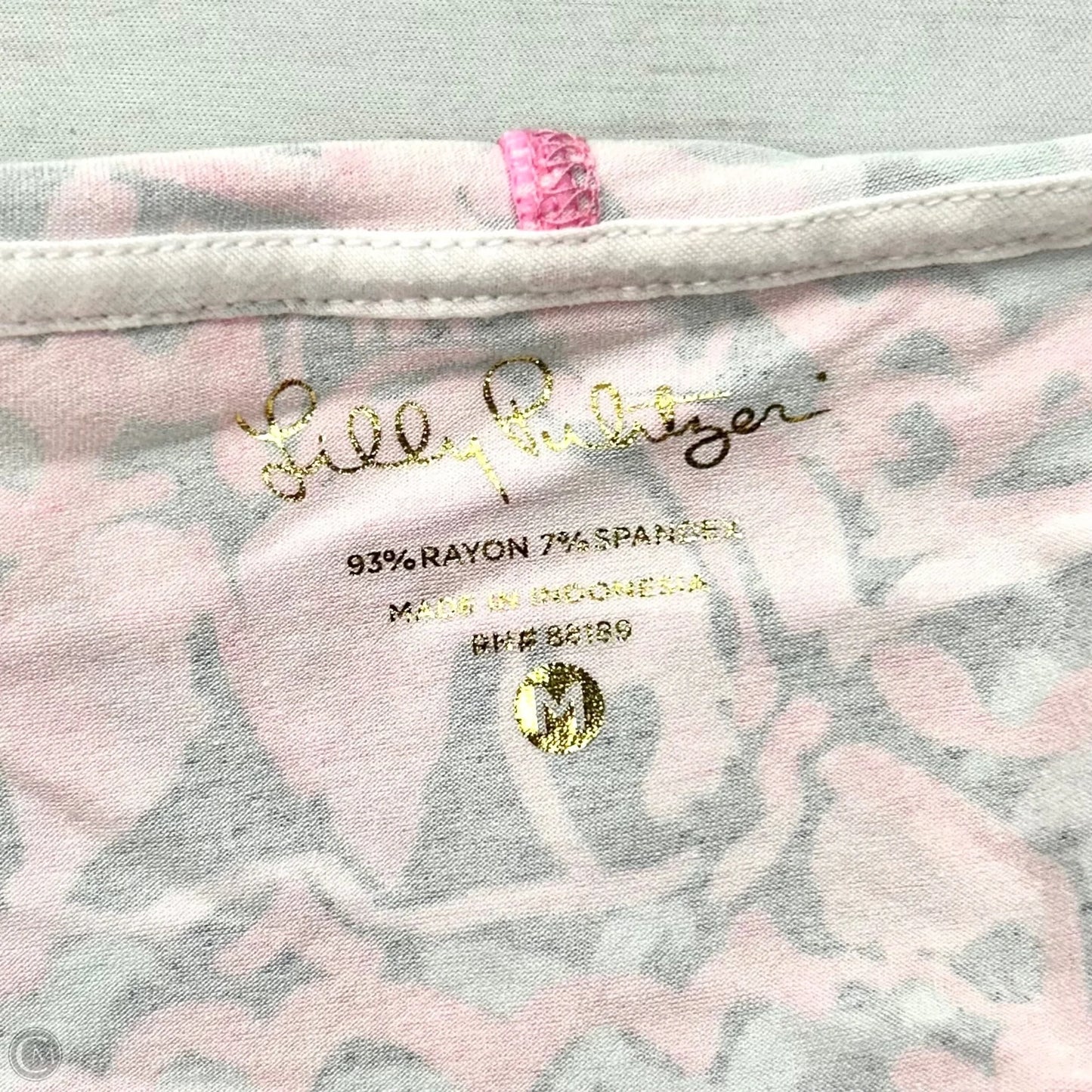 Dress Designer By Lilly Pulitzer In Blue & Pink, Size: M