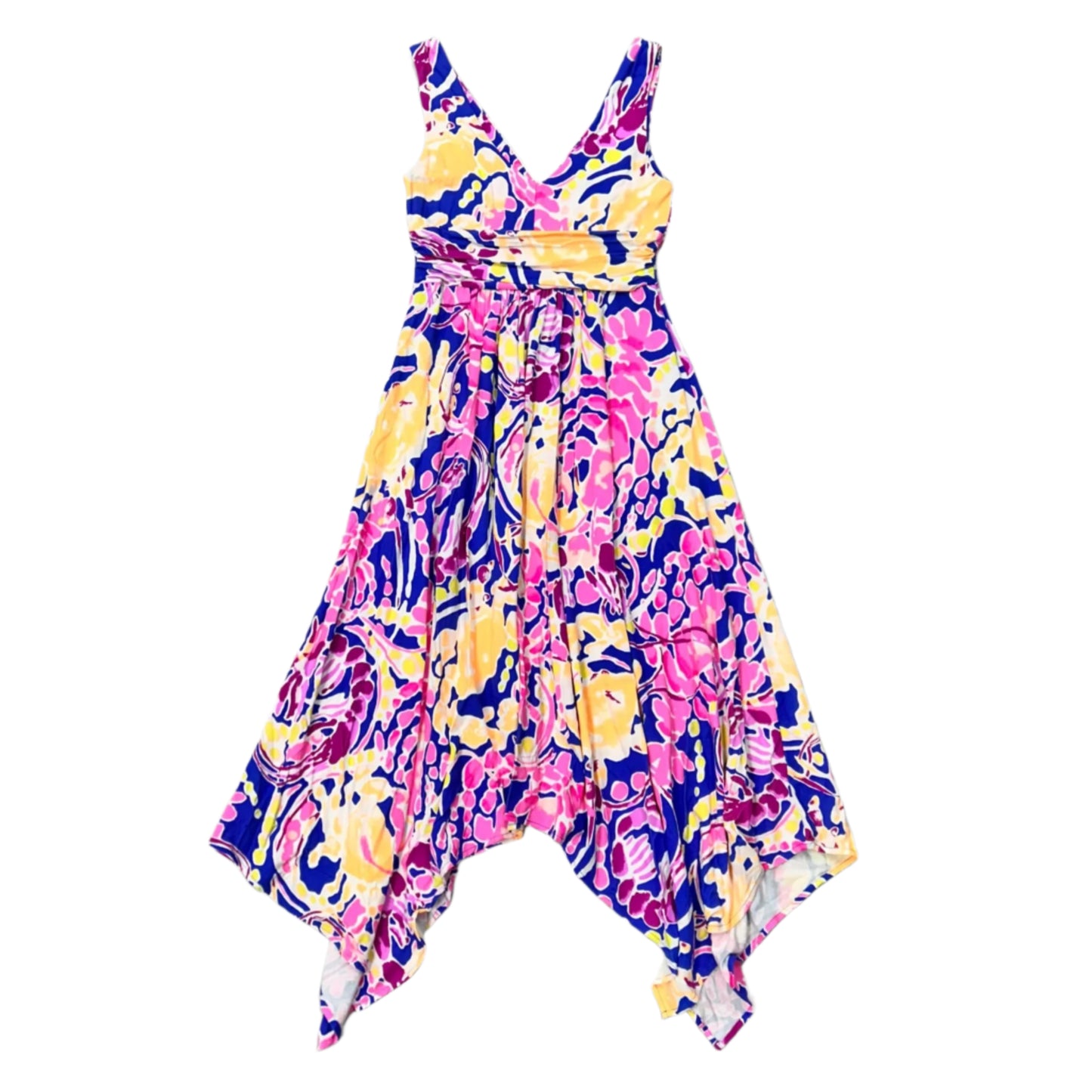 Dress Designer By Lilly Pulitzer In Blue & Pink, Size: S
