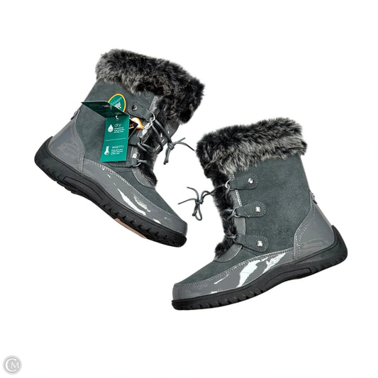 Boots Snow By Sporto In Grey, Size: 9.5