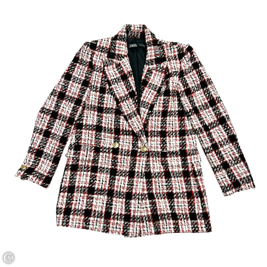 Jacket Other By Zara In Black & Red, Size: S