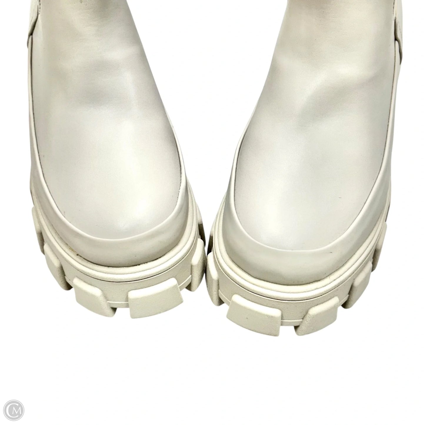 Boots Knee Heels By Circus By Sam Edelman In Beige, Size: 9.5