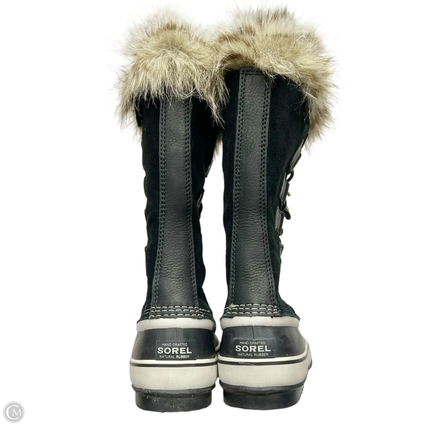 Boots Snow By Sorel In Black & Cream, Size: 9.5