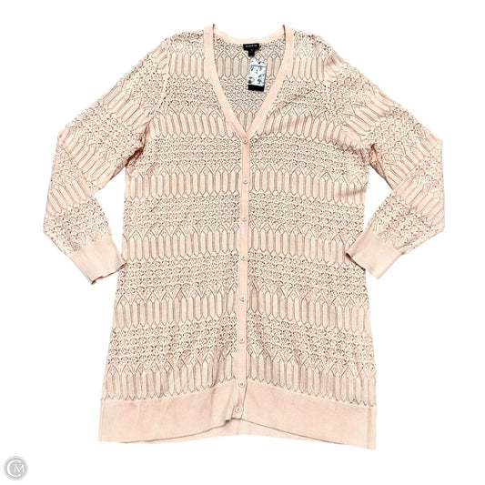 Cardigan By Torrid In Peach, Size: 3x