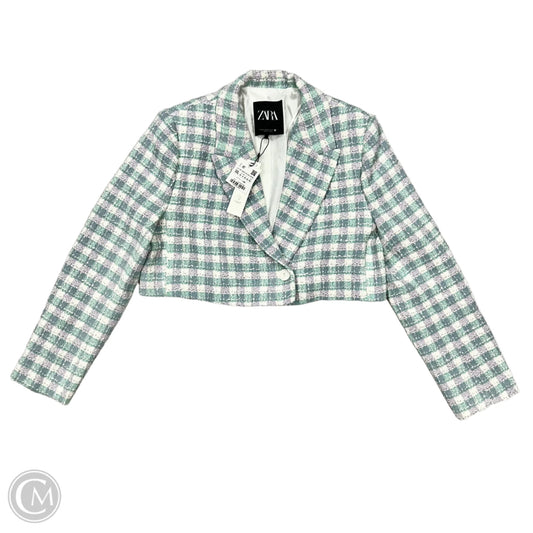 Blazer By Zara In Plaid Pattern, Size: Xxl