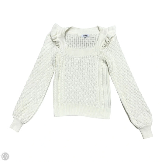 Sweater By 525 In Ivory, Size: S