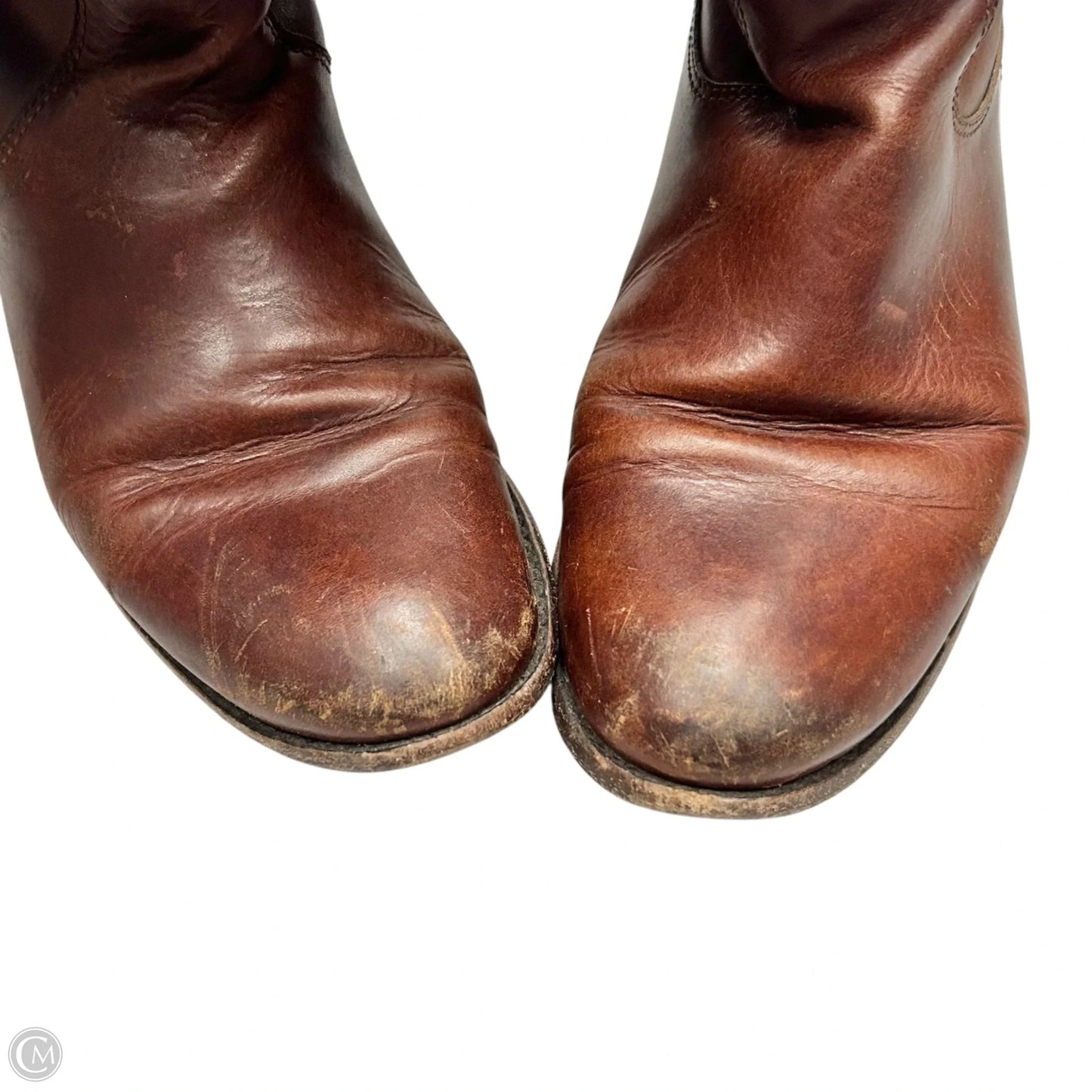Boots Designer By Frye In Brown, Size: 6.5