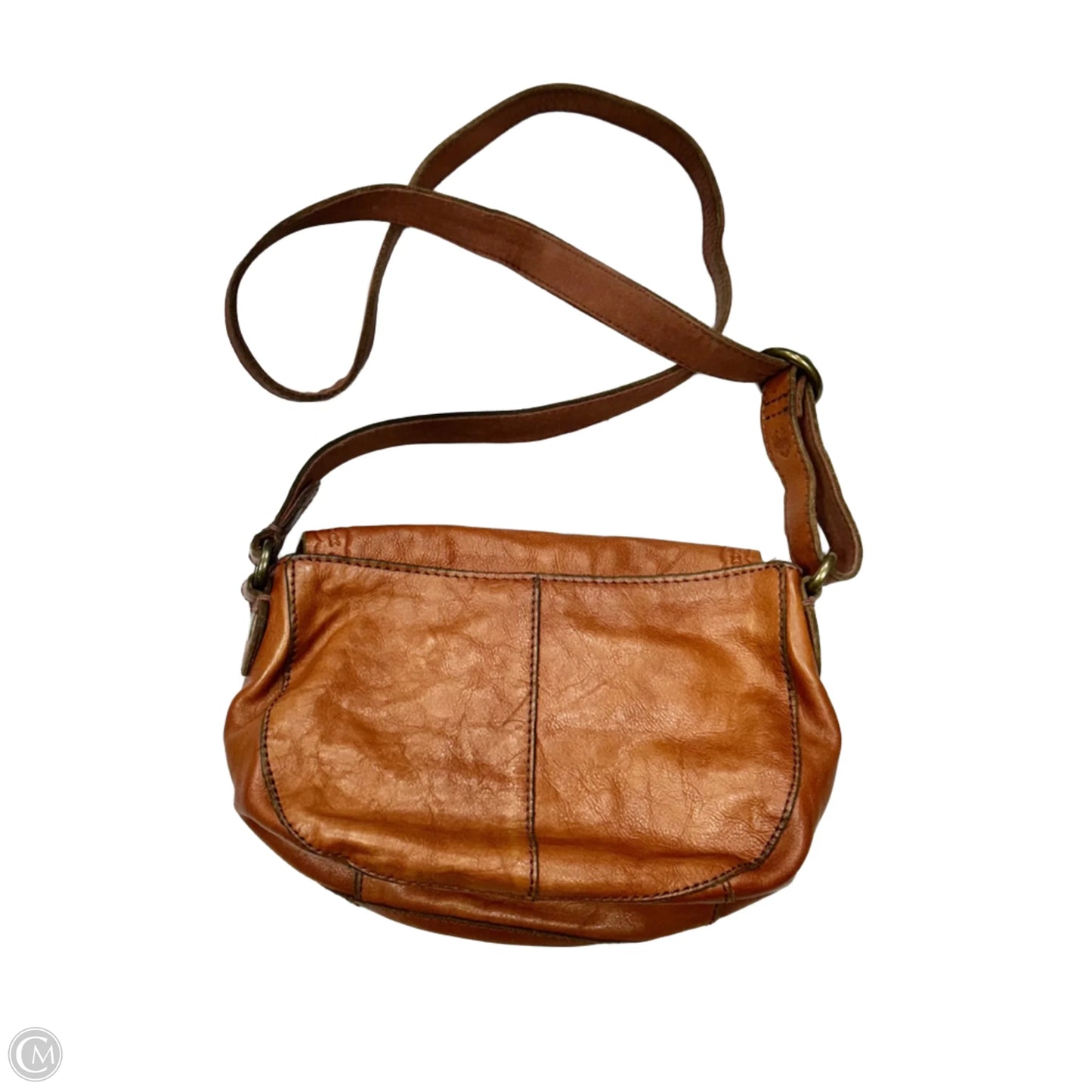 Crossbody Leather By Lucky Brand, Size: Medium