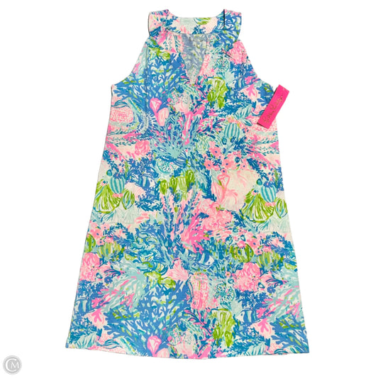 Dress Designer By Lilly Pulitzer In Blue & Pink, Size: S