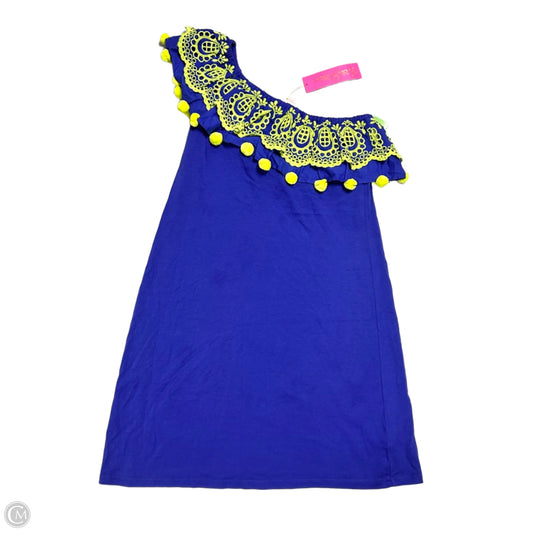 Dress Designer By Lilly Pulitzer In Blue & Green, Size: S
