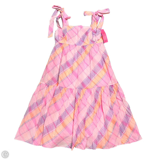 Dress Designer By Lilly Pulitzer In Orange & Pink, Size: M
