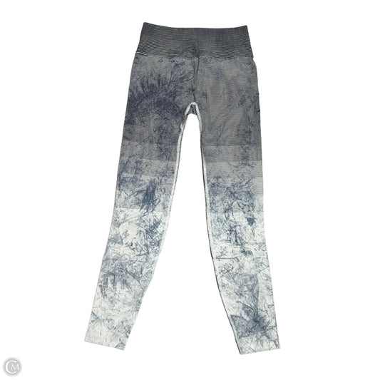 Athletic Leggings By Lululemon In Blue & White, Size: S