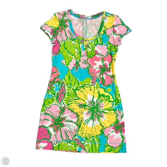 Dress Designer By Lilly Pulitzer In Floral Print, Size: S