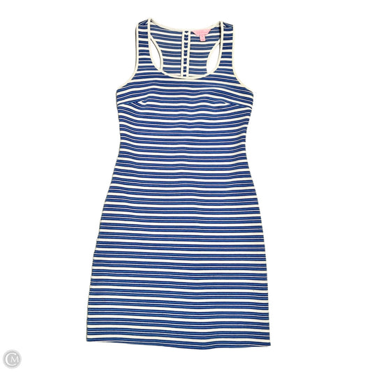Dress Designer By Lilly Pulitzer In Blue & White, Size: Xs